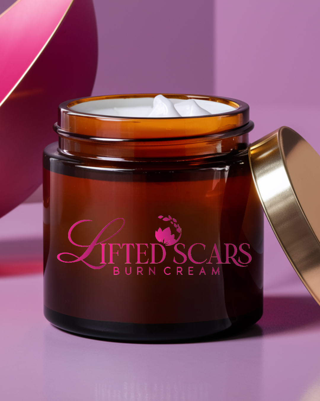 Lifted Scars Burn Cream - 4 oz Jar