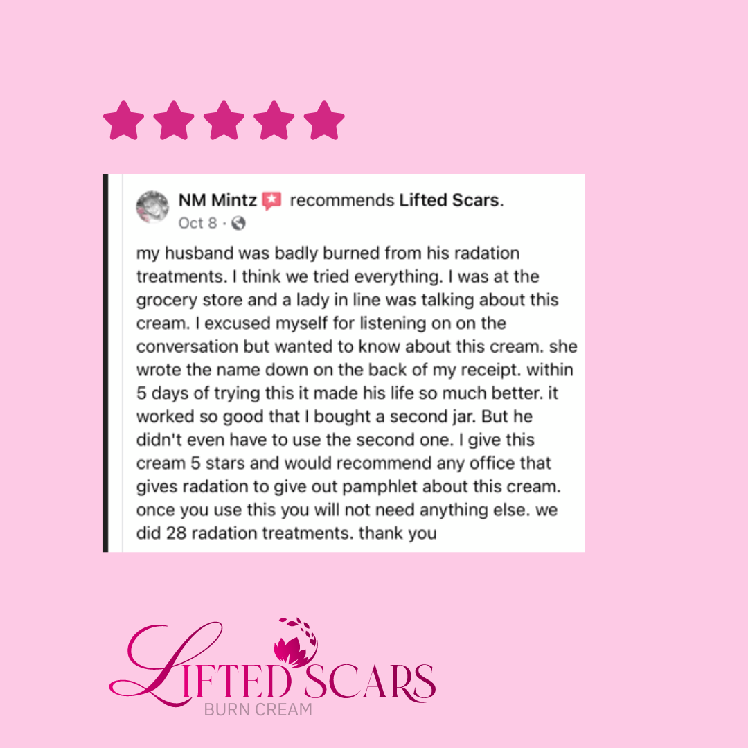 Lifted Scars Burn Cream - 4 oz Jar